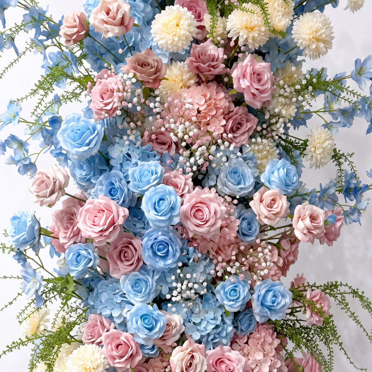 💥B1G1: Sale Blush & Sky Flower Pillars Arch with Frame #RTP201