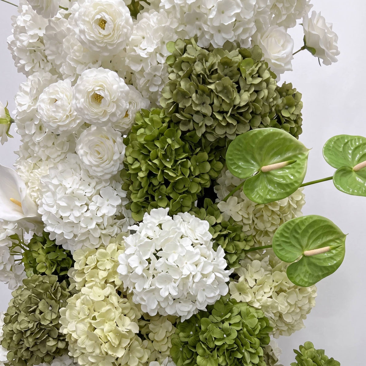 💥B1G1: Sale Celadon & Pearl Flower Pillars Arch with Frame #RTP205