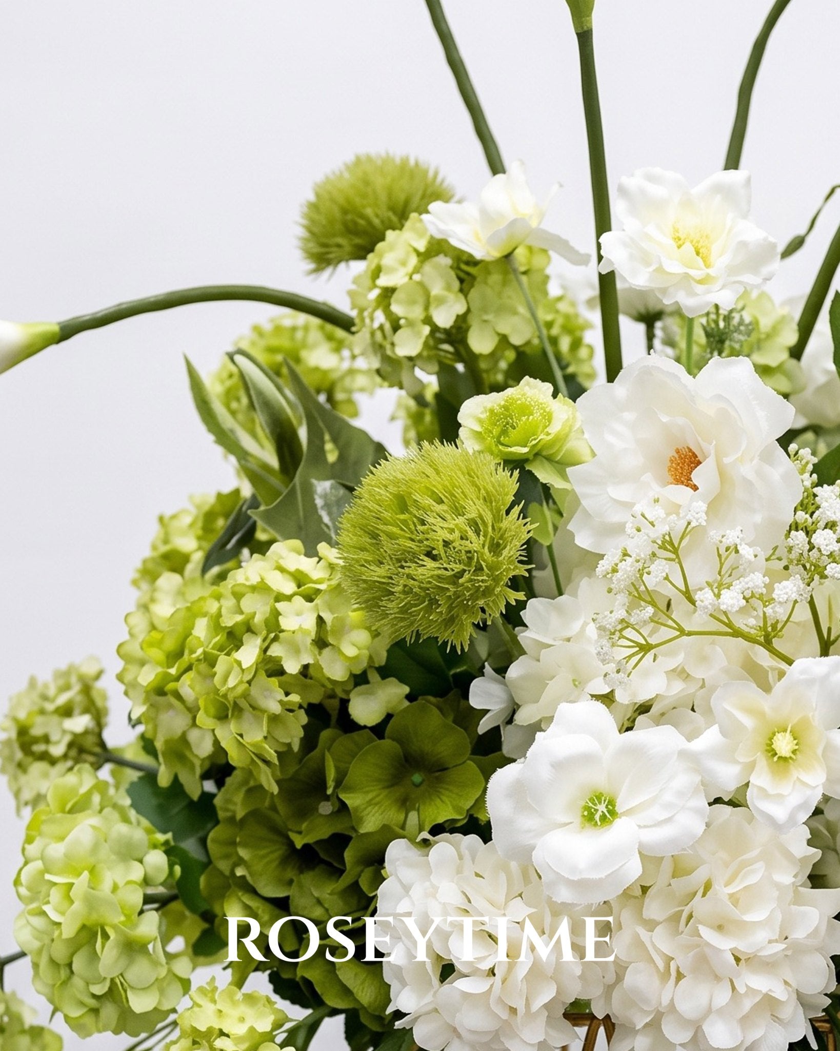 Roseytime Verdant Calla Flower Set #RTS031