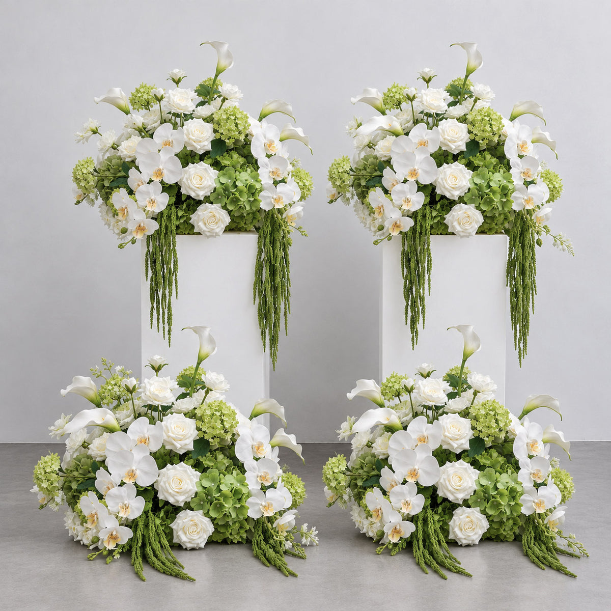 💥B1G1: Sale Celadon Mist Flower Set (8pc) #RTS043