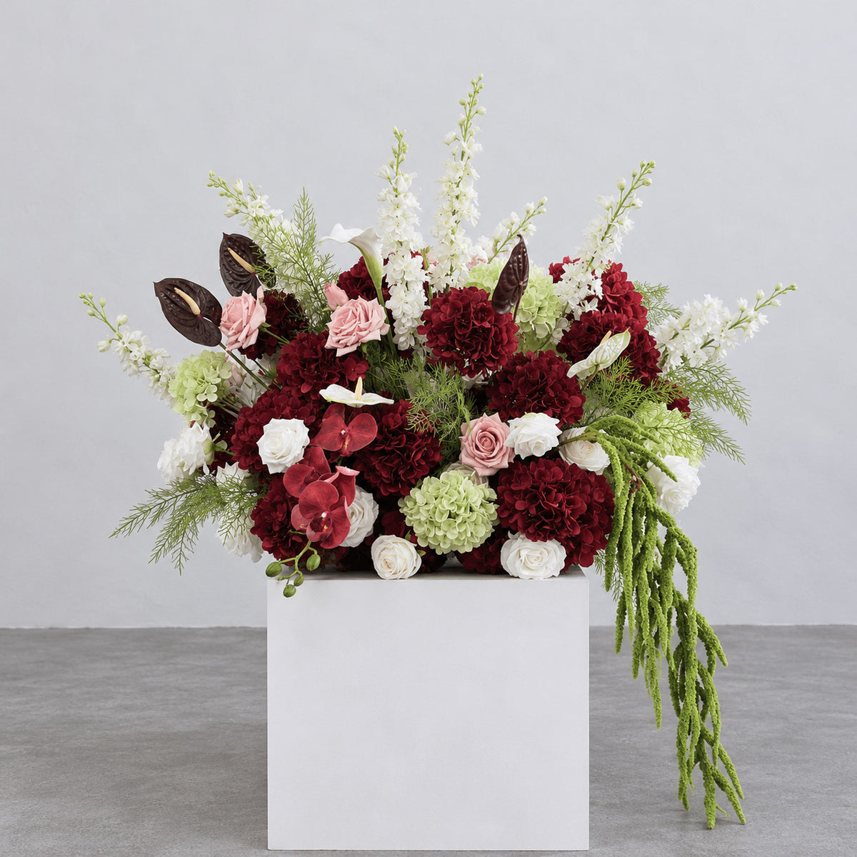 💥B1G1: Sale Merlot Vale Flower Set (8pc) #RTS045