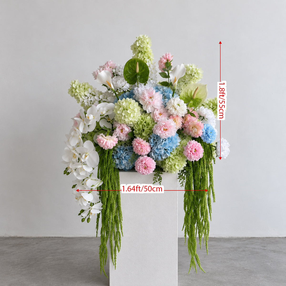 💥B1G1: Sale Blue Hour Flower Set (8pc) #RTS057