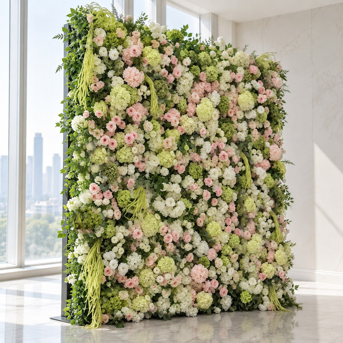 💥B1G1: Sale 5D Still Romance Flower Wall Roll Up Fabric Back #RTW450