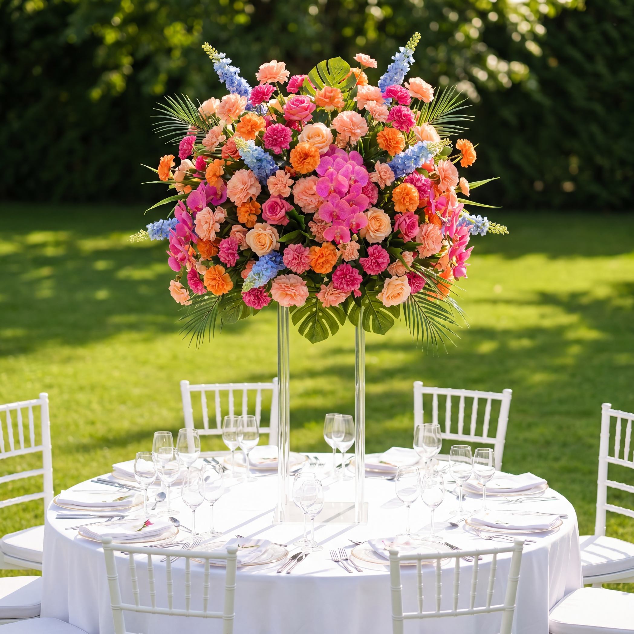 Roseytime Tropical Blossom Flower Ball Centerpieces #RTB123