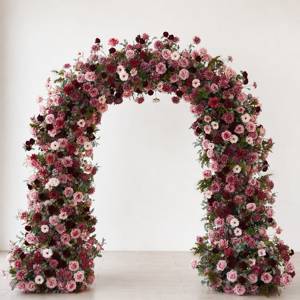 RoseyTime Vineyard Flower Arch n-shape Round Arch #RTA493