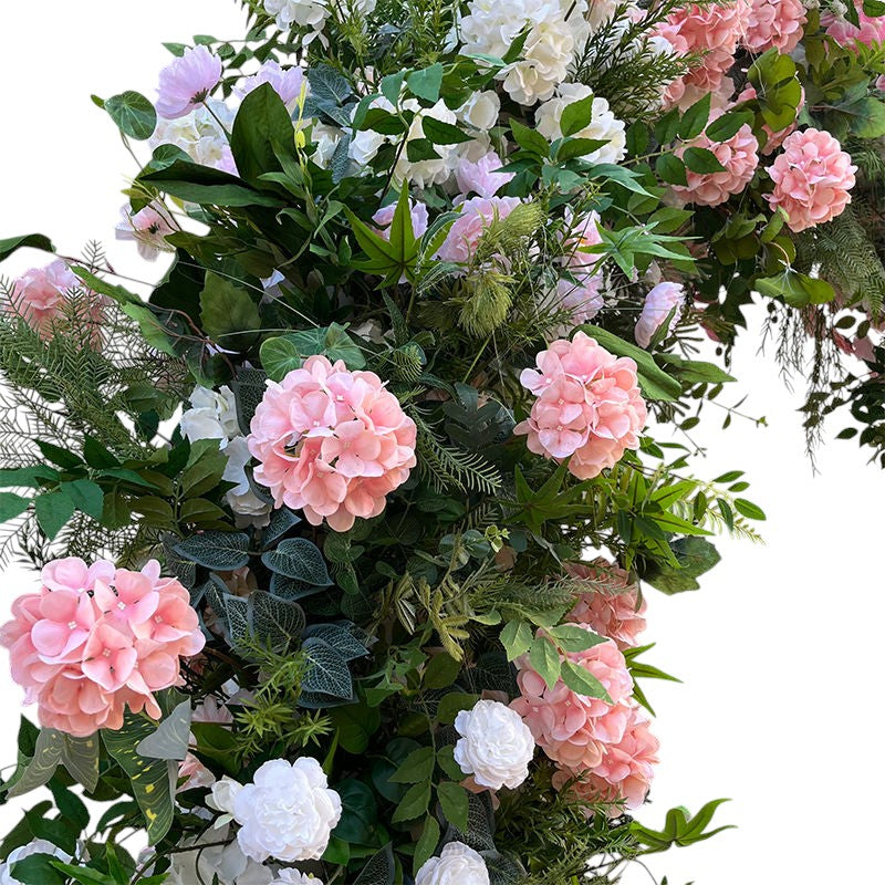 B1G1 sale- Pink Greenery Arch n-shape Round Arch #RTA154