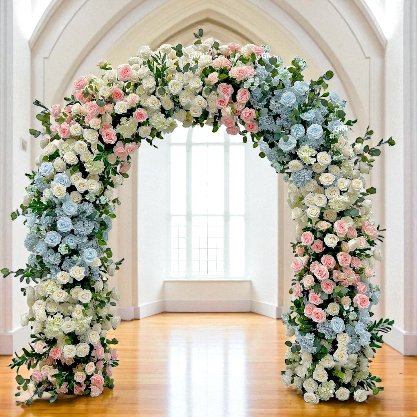 RoseyTime Blue&Pink Arch n-shape Round Arch #RTA158