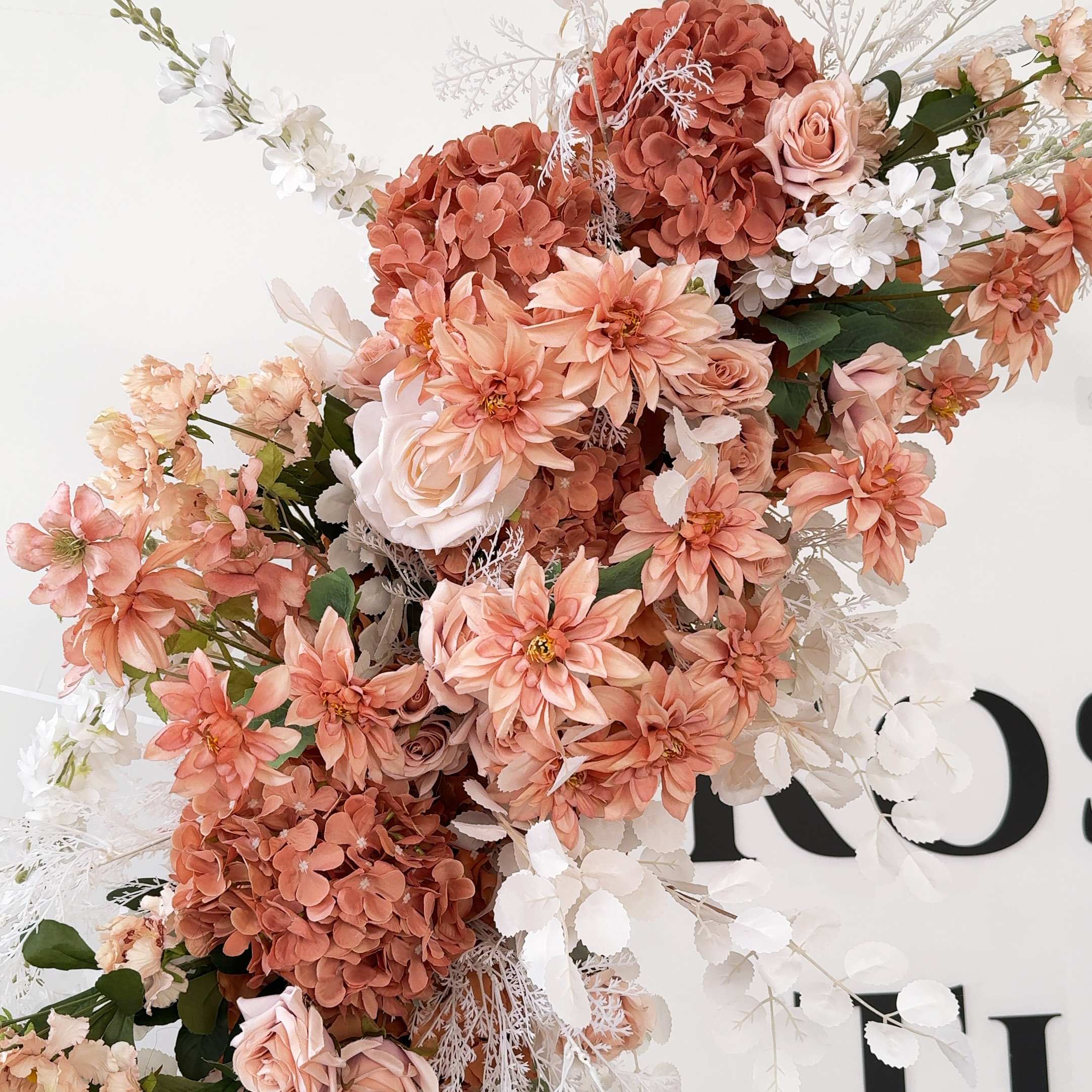 Roseytime Dusty Arch Flowers Decor Set For Wedding&Event