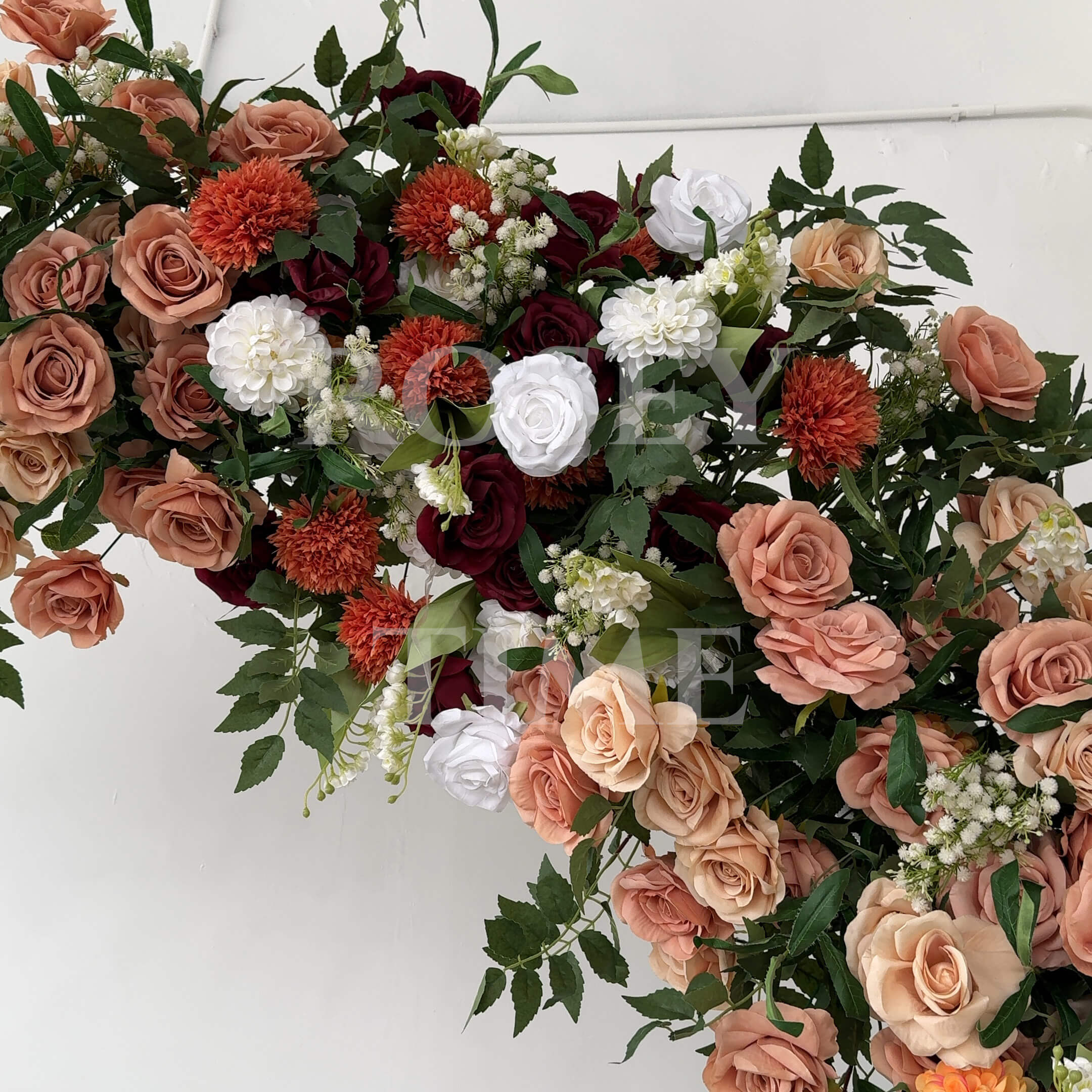 RoseyTime Autumn Flower Arch n-shape Round Arch #RTA133