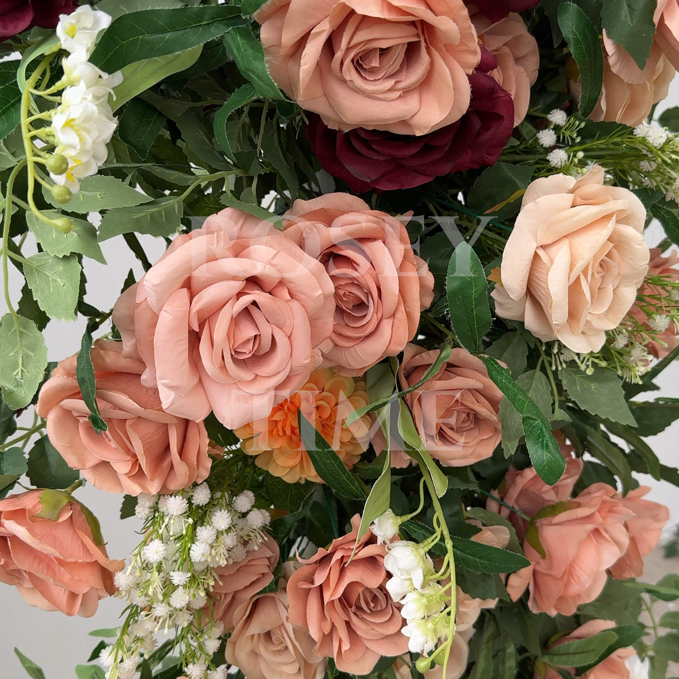 RoseyTime Autumn Flower Arch n-shape Round Arch #RTA133