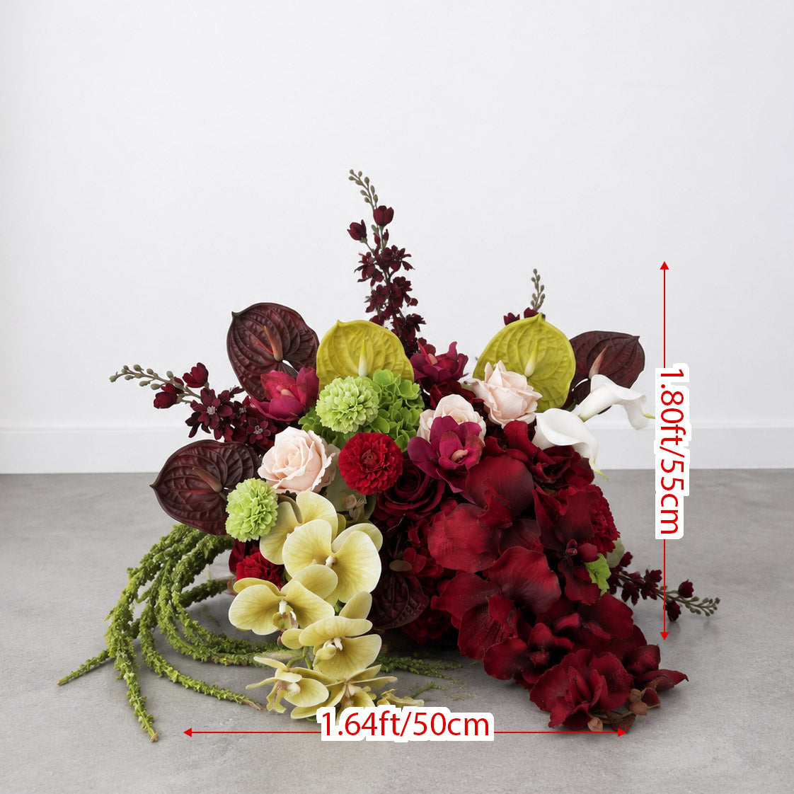 Roseytime Celeste Rouge Flower Set #RTS027