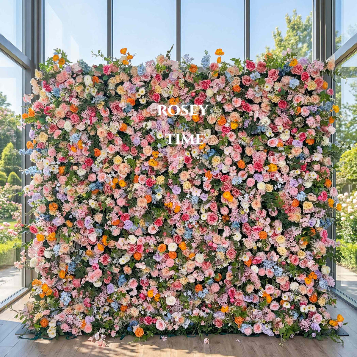 Flower Wall Roll Up
