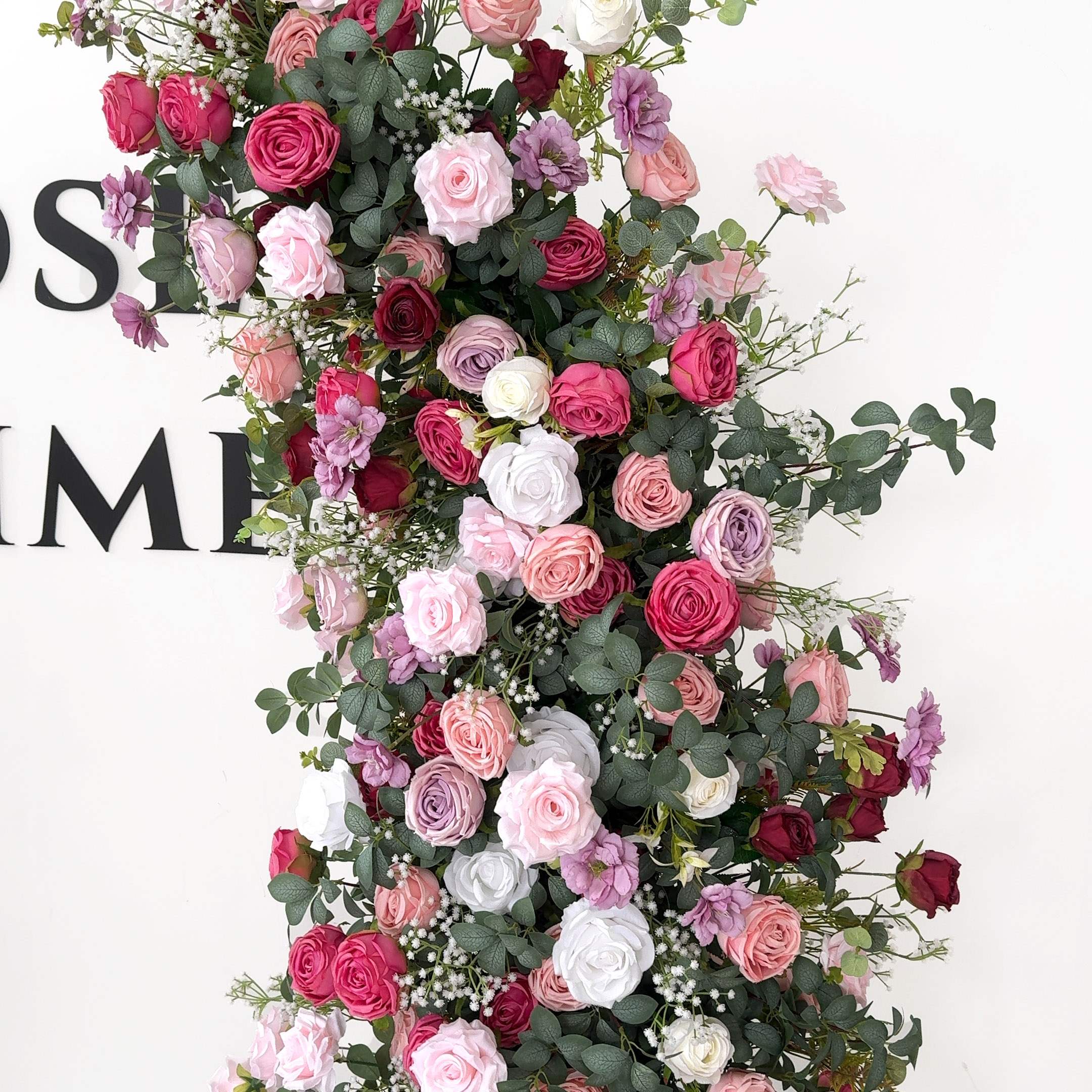 Roseytime 2026 Spring Flower Pillars Arch with Frame #RTP090