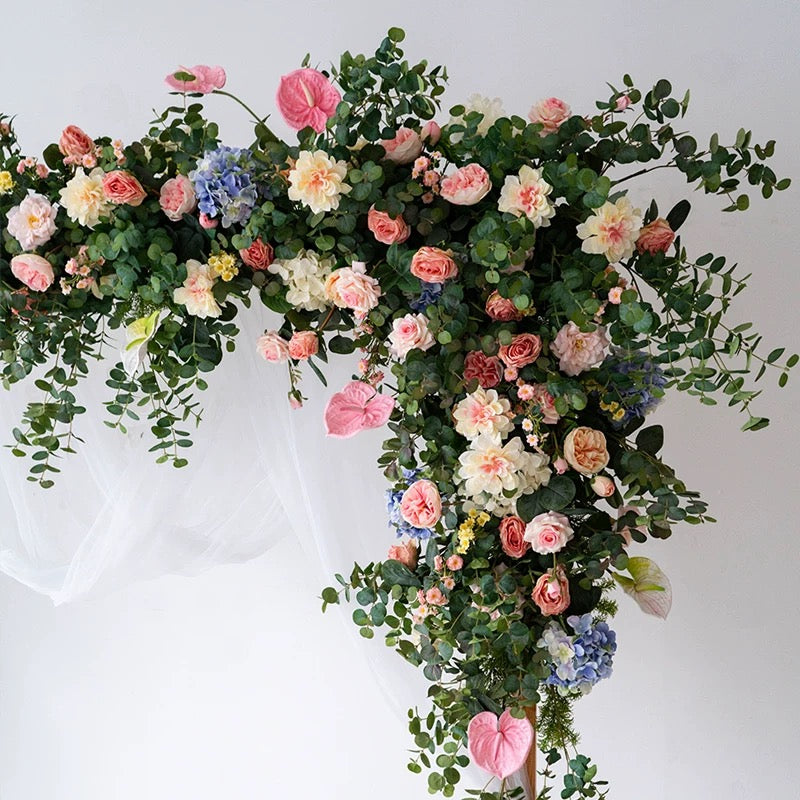 Roseytime Colorful Flower Arch For Wedding&Event