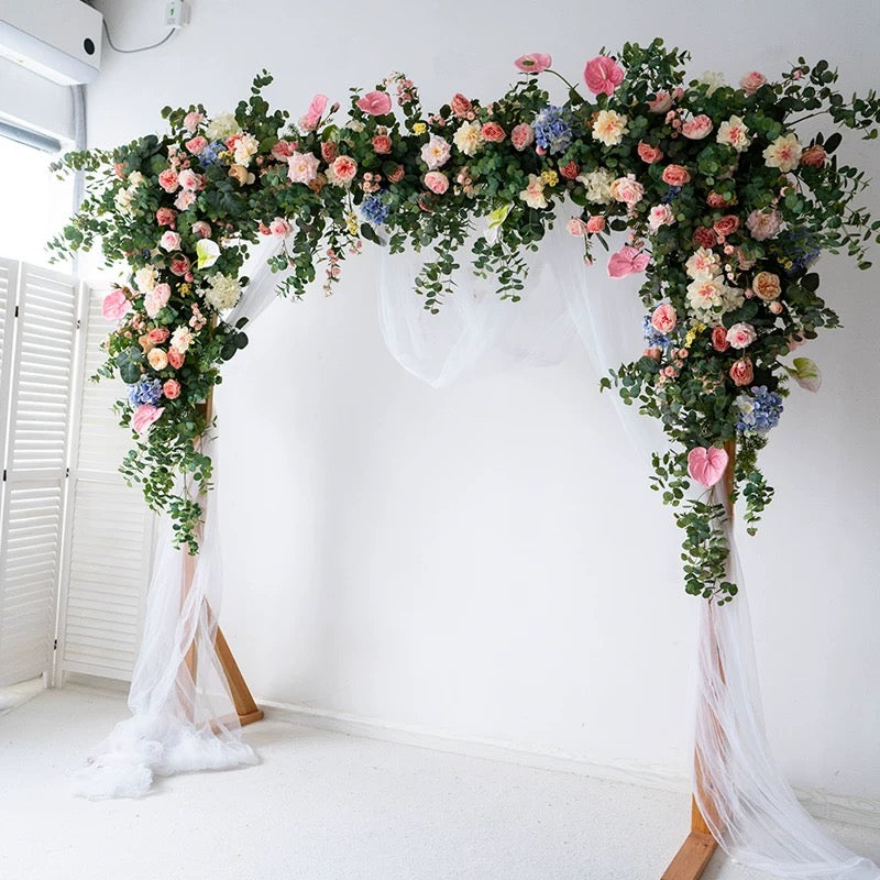 Roseytime Colorful Flower Arch For Wedding&Event