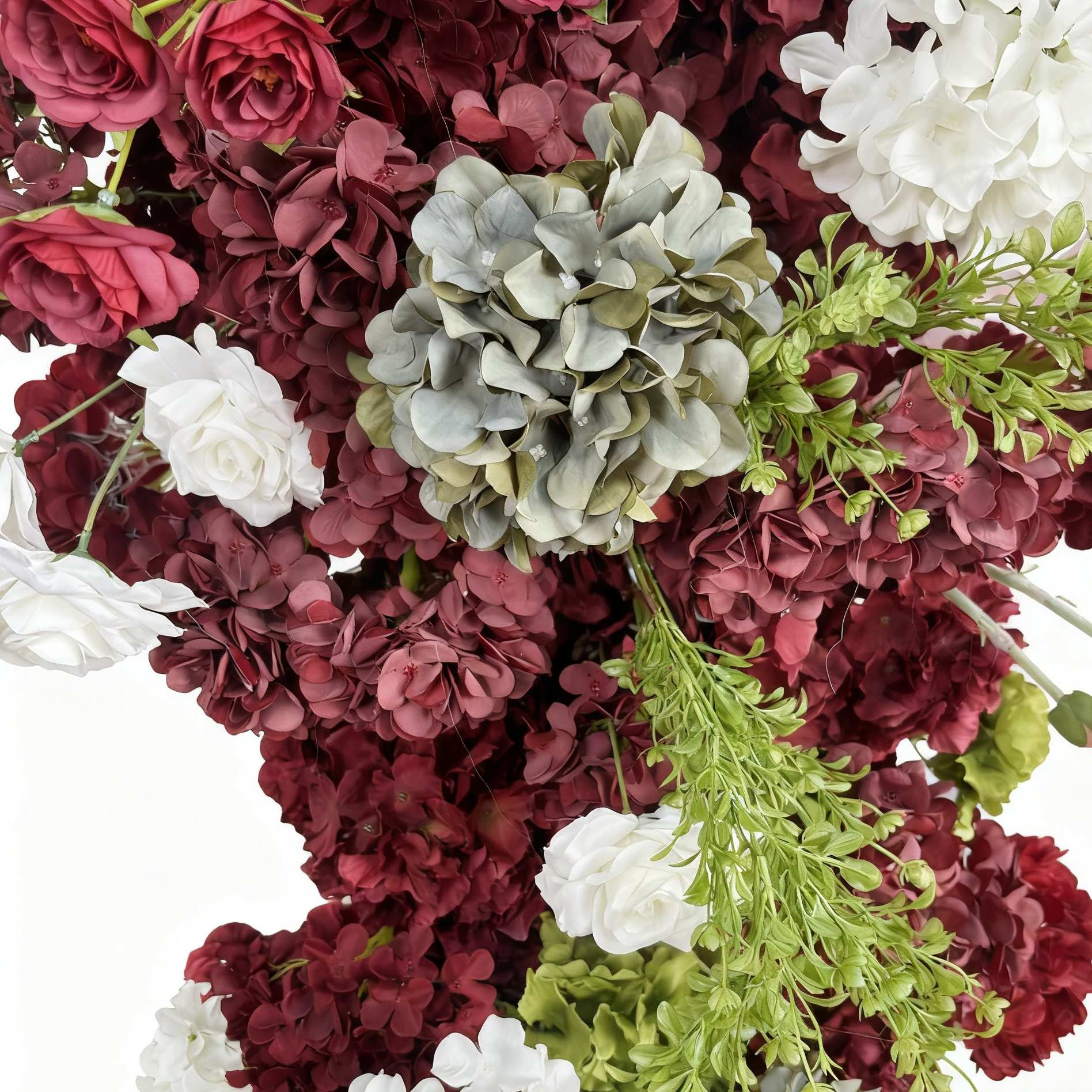 Roseytime 2026 Crimson Serenade Pillars Arch with Frame #RTP118