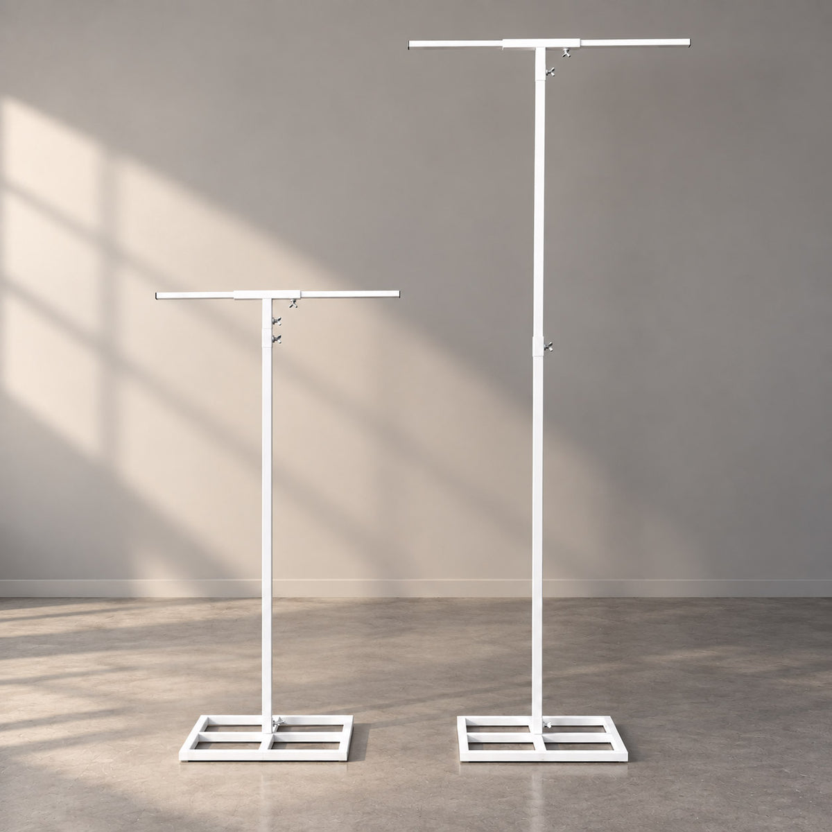 RoseyTime Adjustable Height Stand for Drapes（2pc）