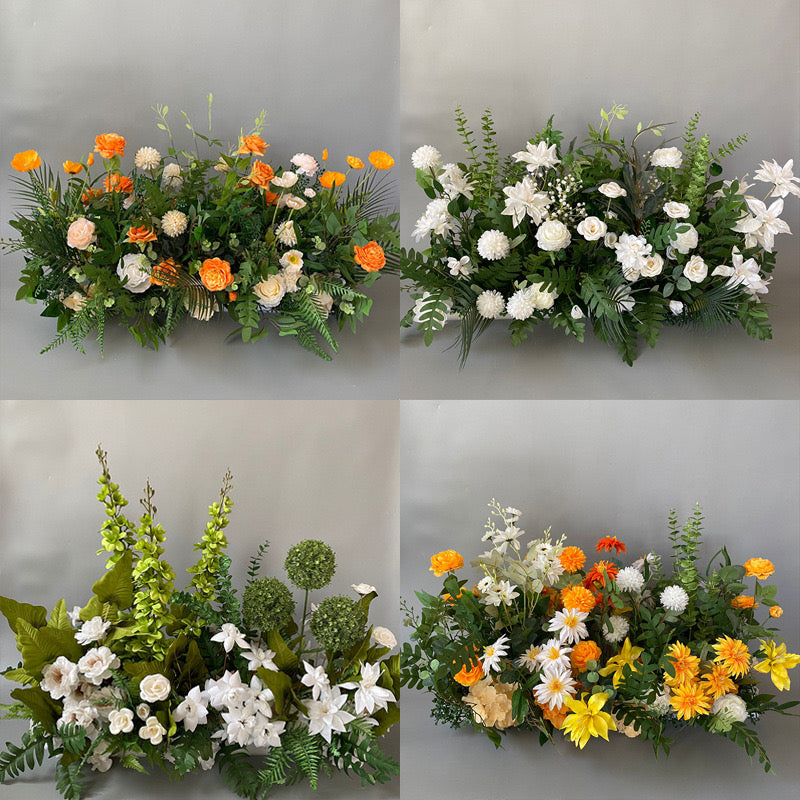 Roseytime Aisle Flowers Ground Flowers Arrangement