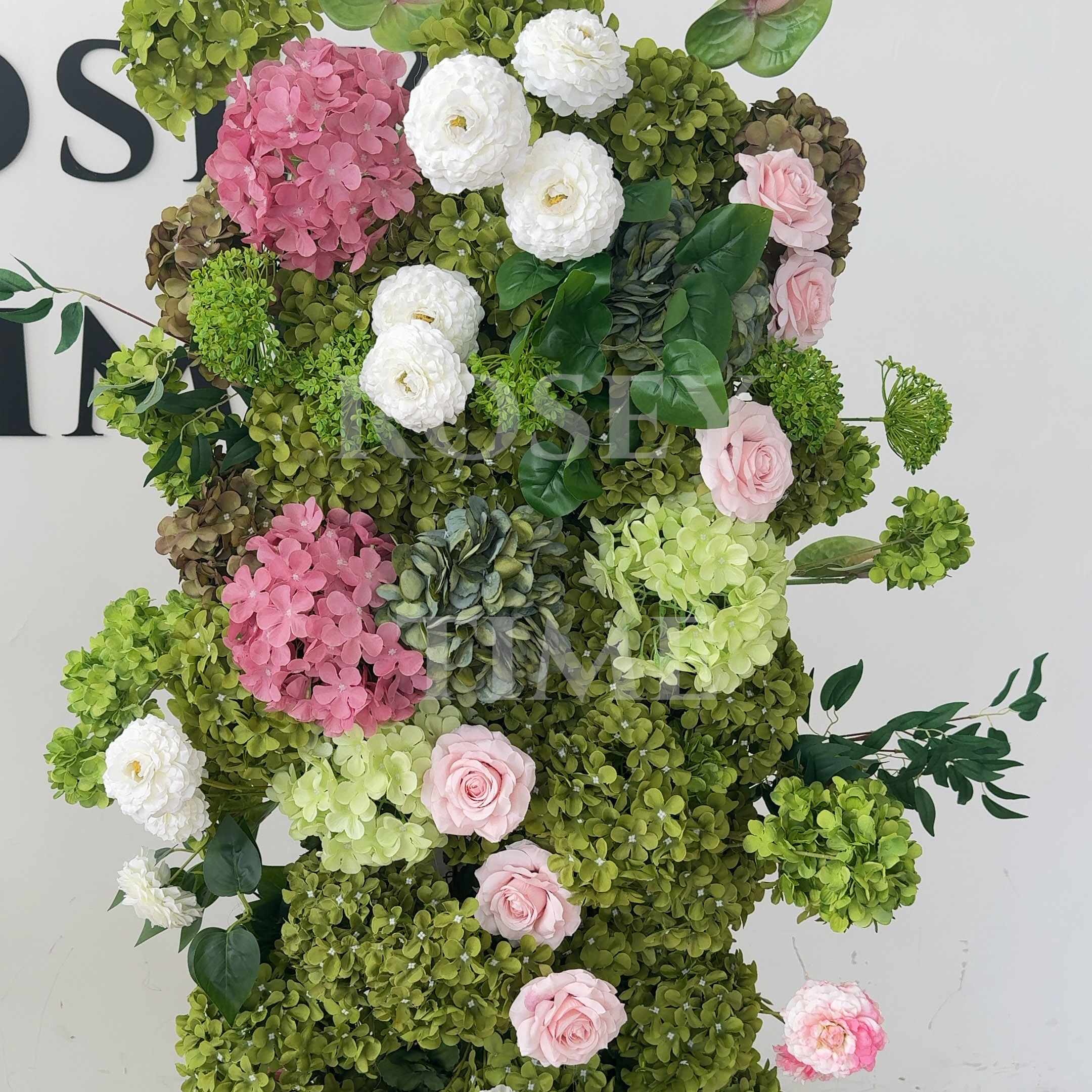 Roseytime 2026 Meadow Bloom Flower Pillars Arch with Frame #RTP121