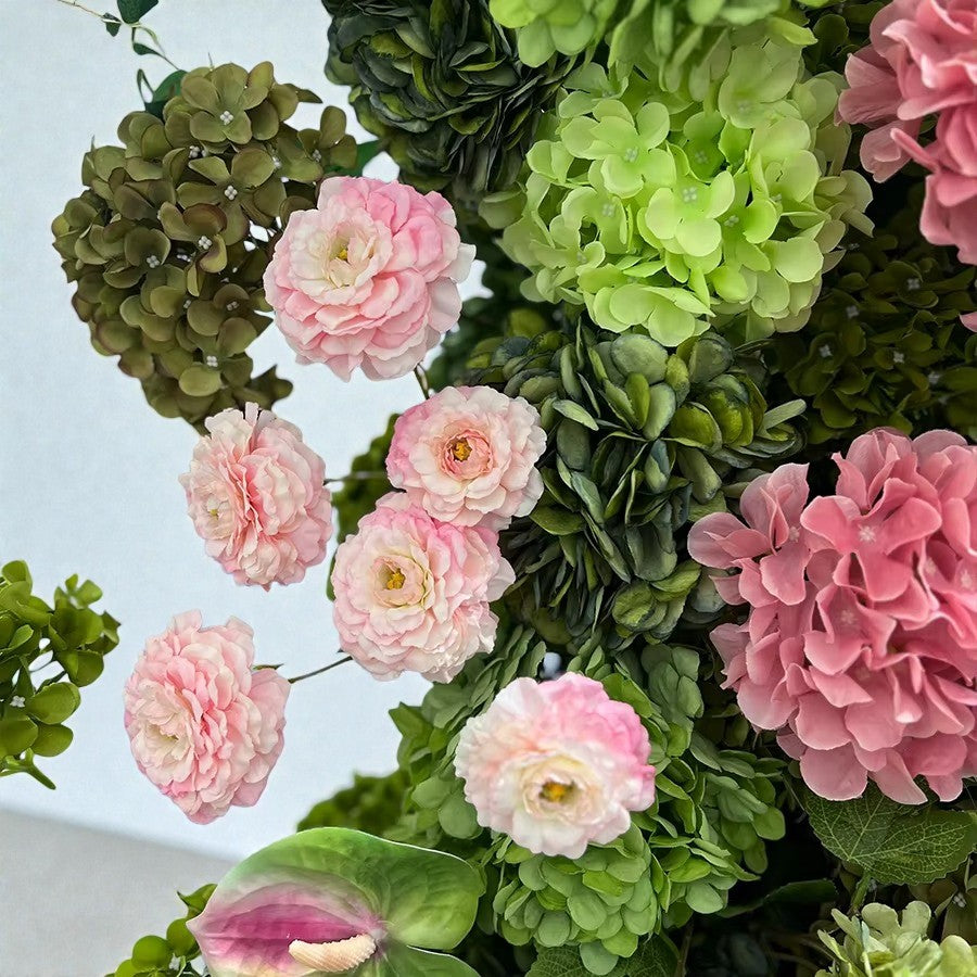 Roseytime 2026 Meadow Bloom Flower Pillars Arch with Frame #RTP121