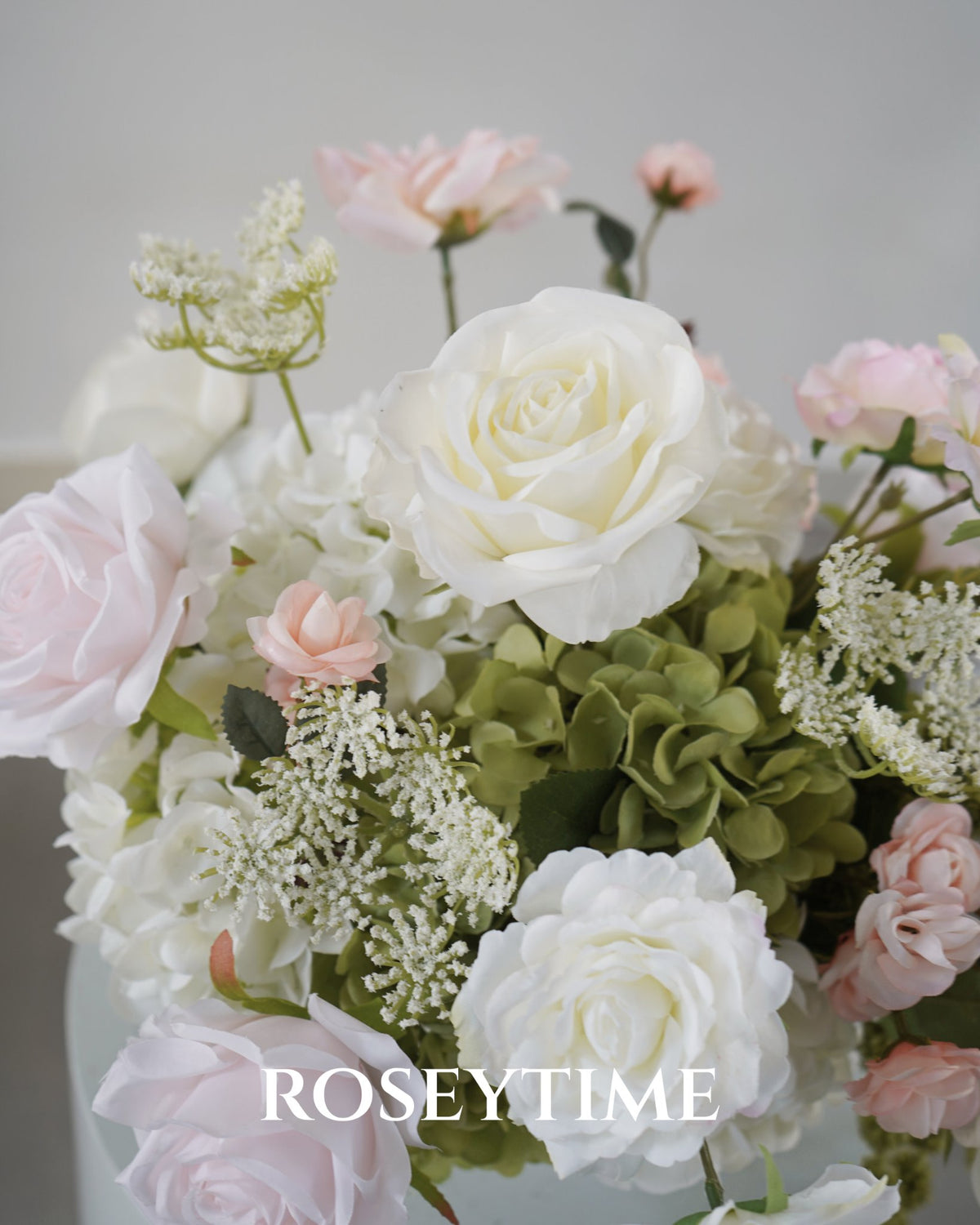 Roseytime Blush Pink Table Flower Arrangement #RTT055