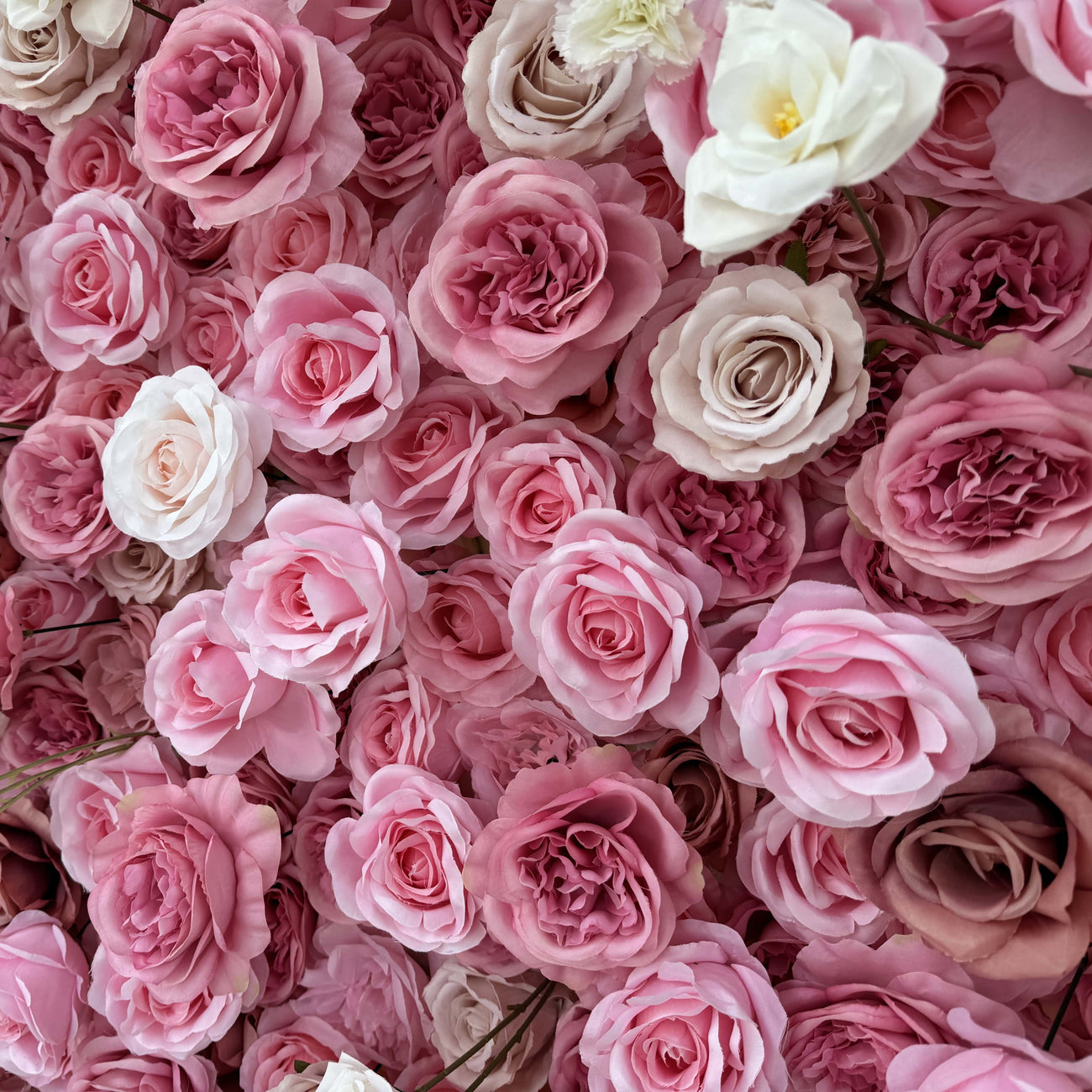 💥BF-SALE: 5D Pink Flower Wall Backdrop #RTW245