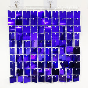 Roseytime Purple Sequin Shimmer Wall Backdrop