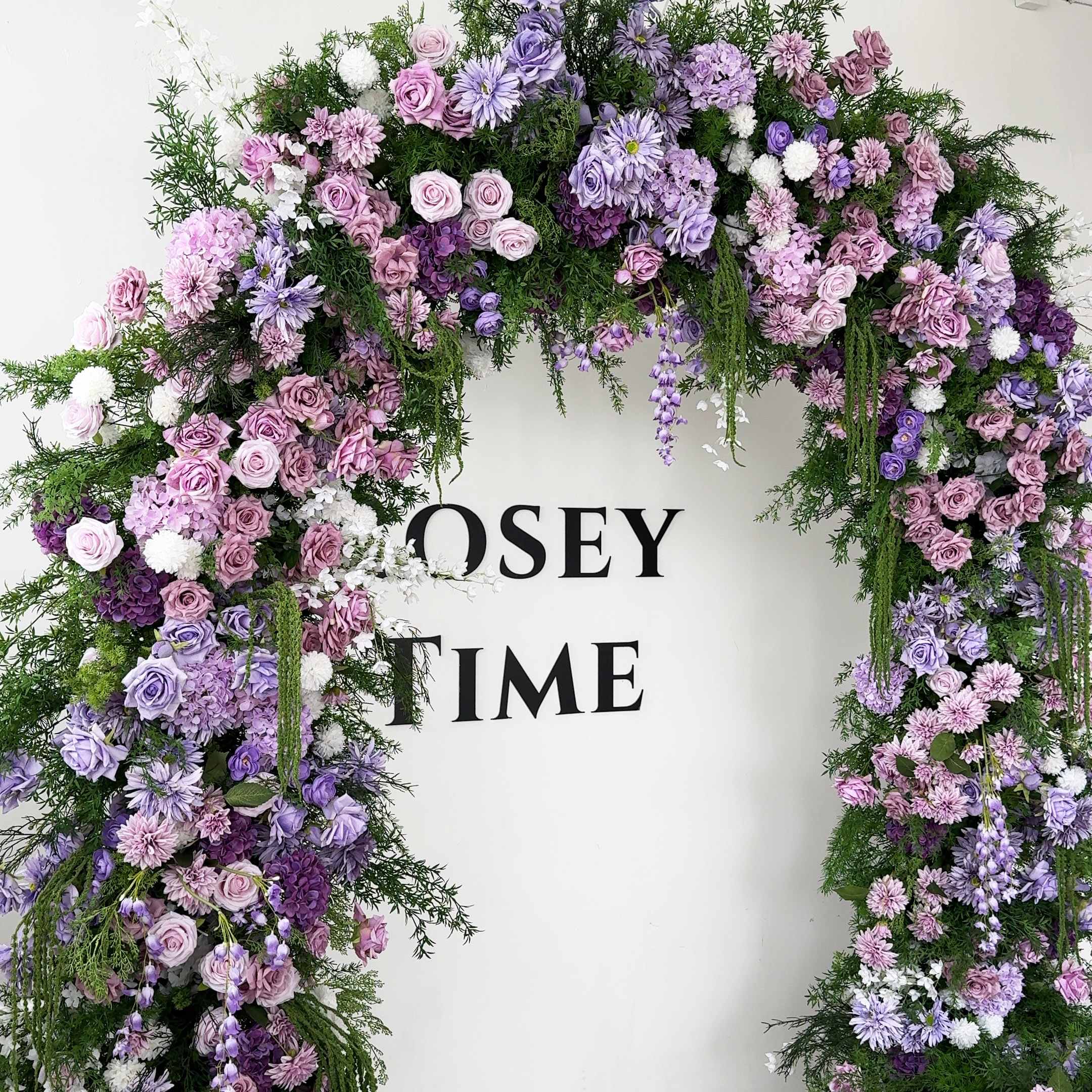 RoseyTime Purple Arch n-shape Round Arch #RTA148