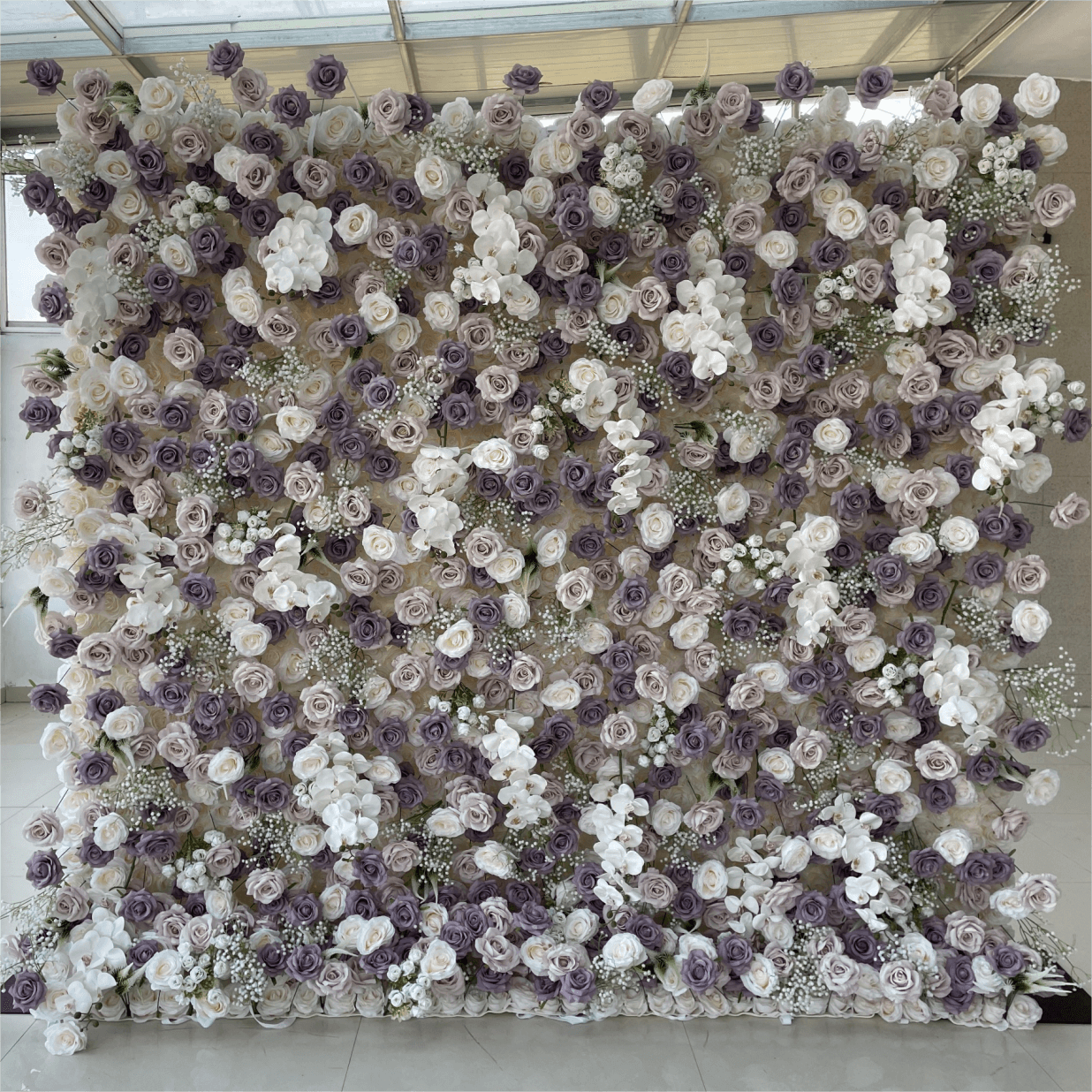 💥BF SALE: 5D Purple Flower Wall #RTW050