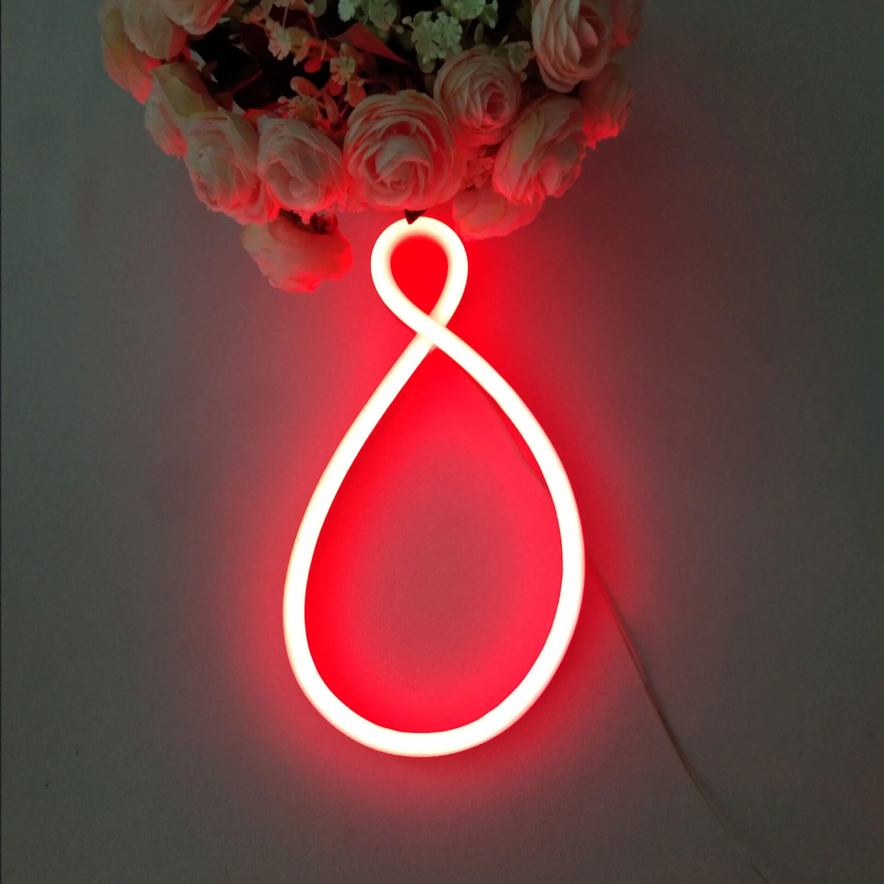 Roseytime "Til Death" Neon Signs 17“x 9”