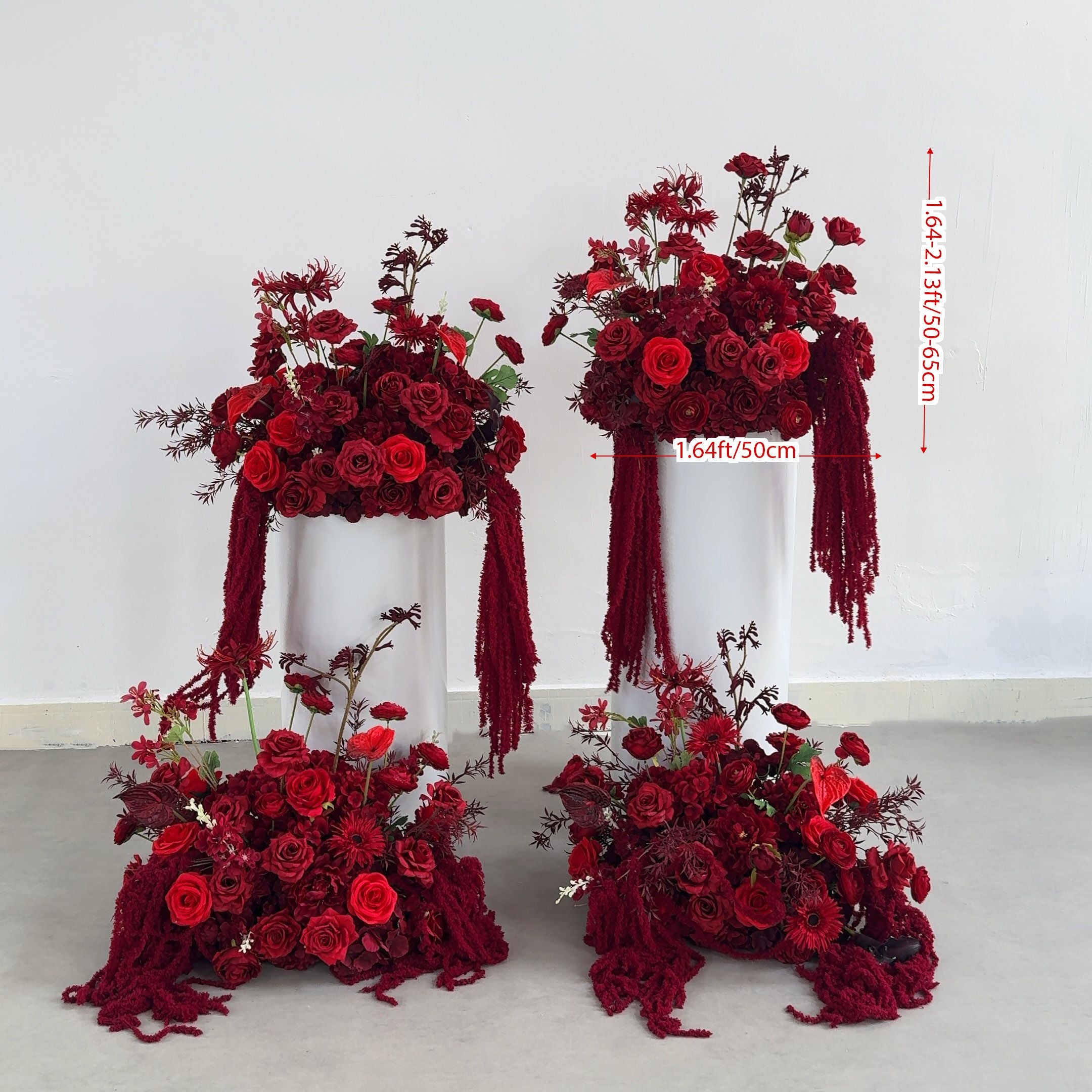 Roseytime Ruby Covenant Flower Set #RTS016