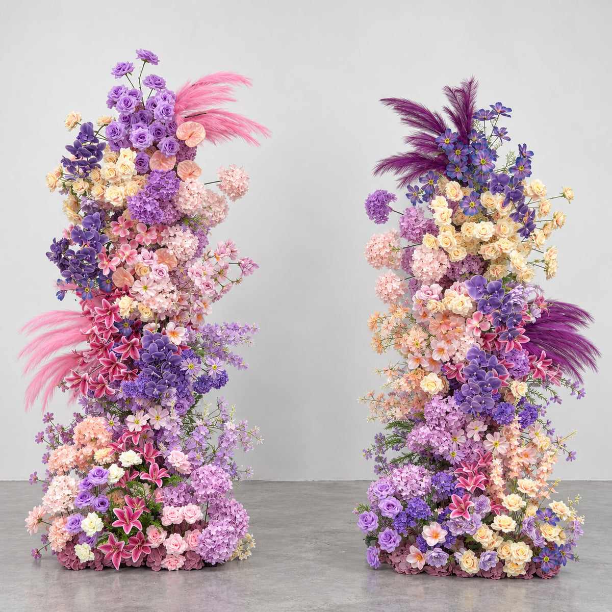 💥B1G1: Sale Lilac Fantasy Flower Pillars Arch with Frame #RTP215