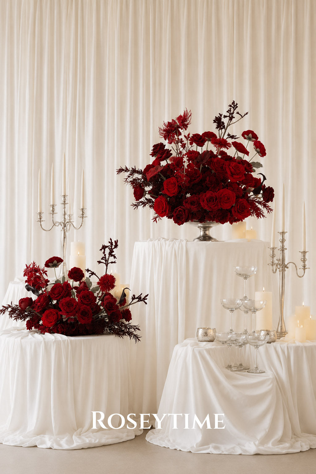 Roseytime Ruby Covenant Flower Set #RTS016