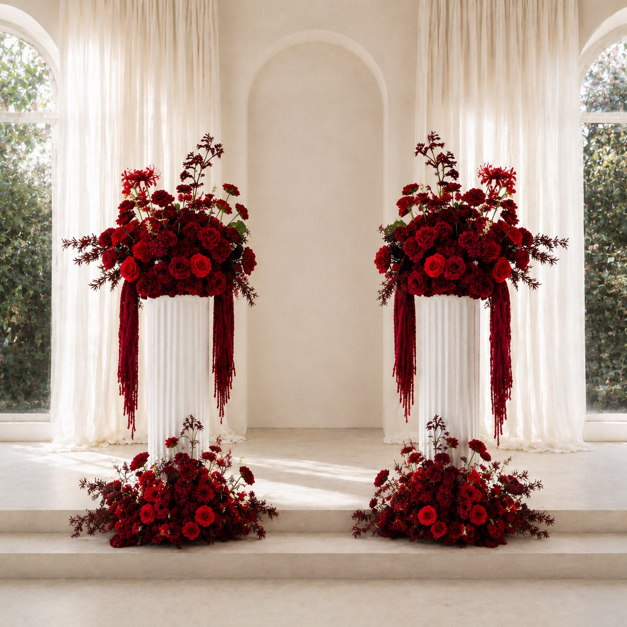 Roseytime Ruby Covenant Flower Set #RTS016