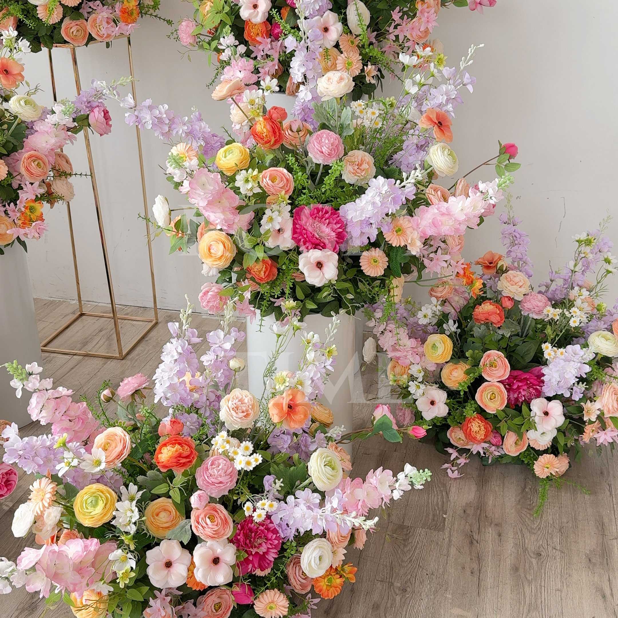 Roseytime 2026 Wildflower Sunset Color Flower Set #RTS003