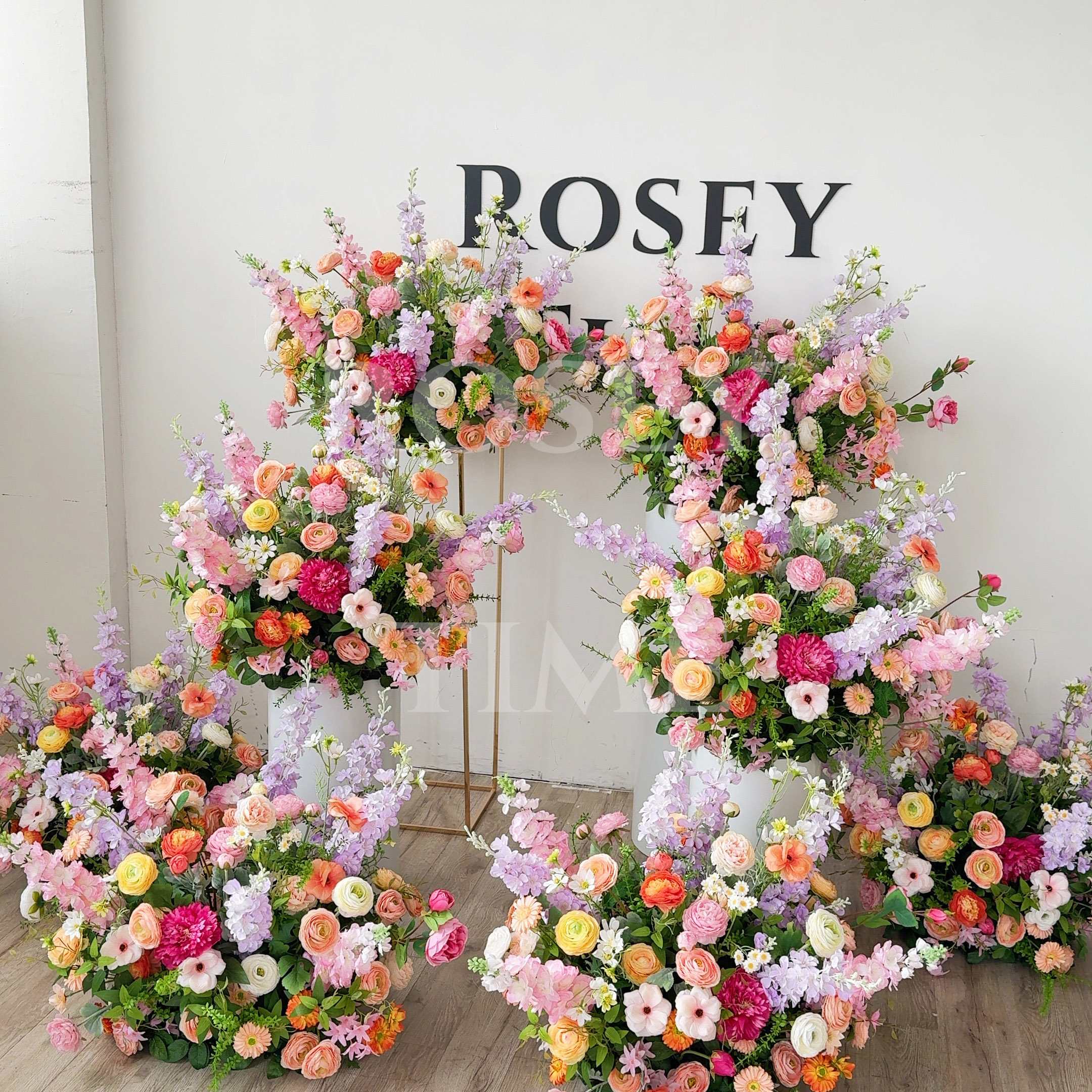 Roseytime 2026 Wildflower Sunset Color Flower Set #RTS003