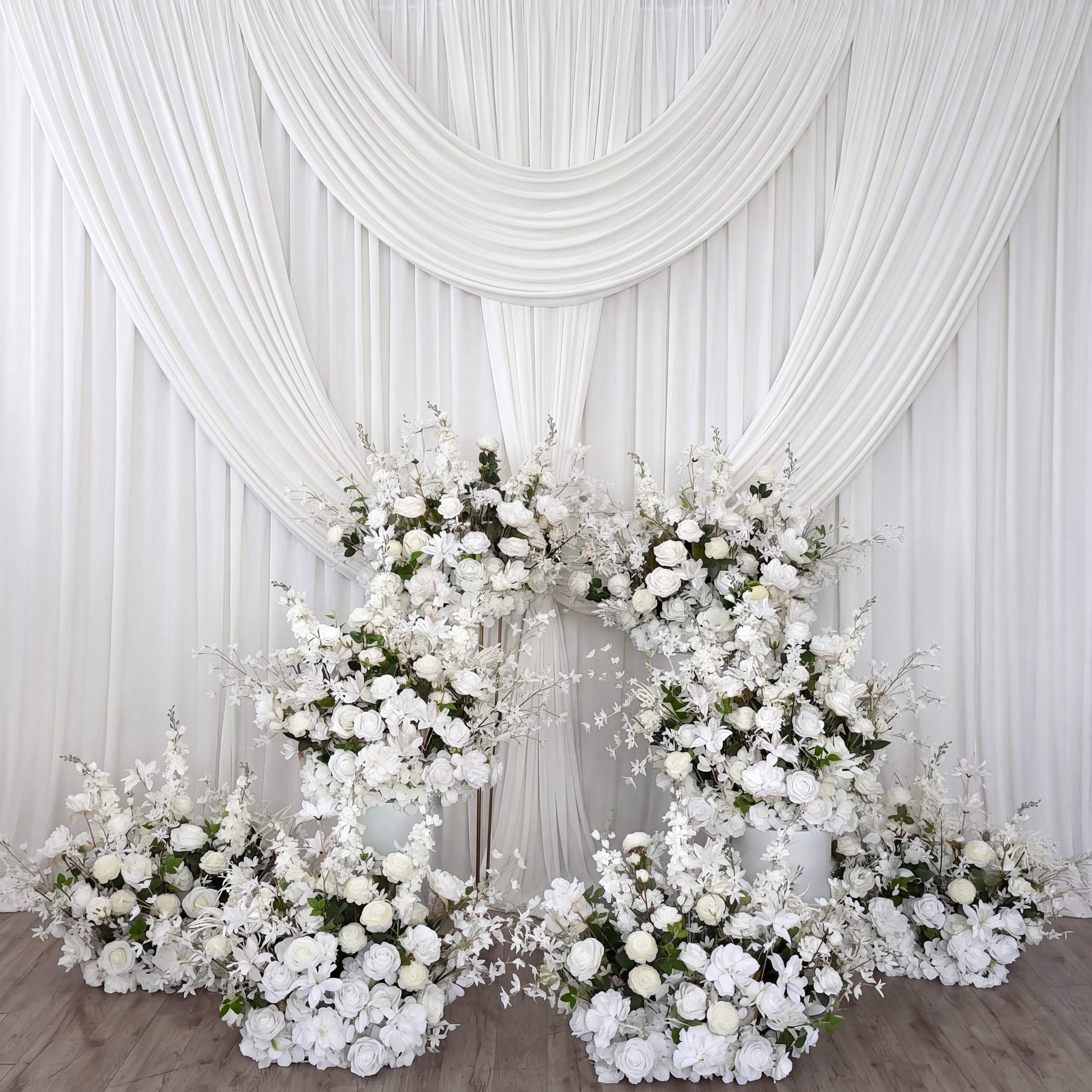Roseytime White Flower Set #RTS010