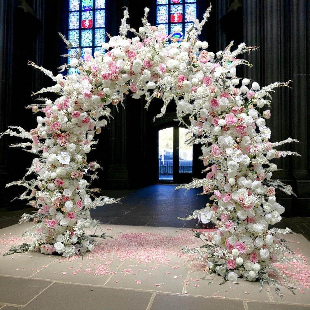 B1G1 sale- White&Pink Arch n-shape Round Arch #RTA155