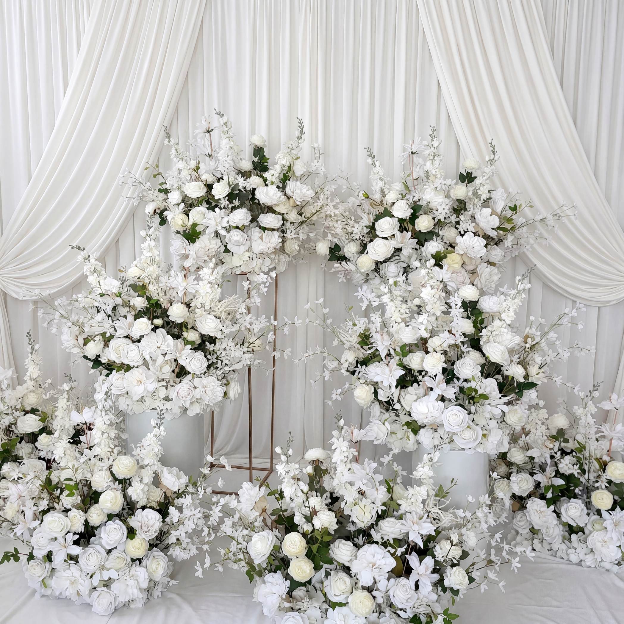Roseytime White Flower Set #RTS010