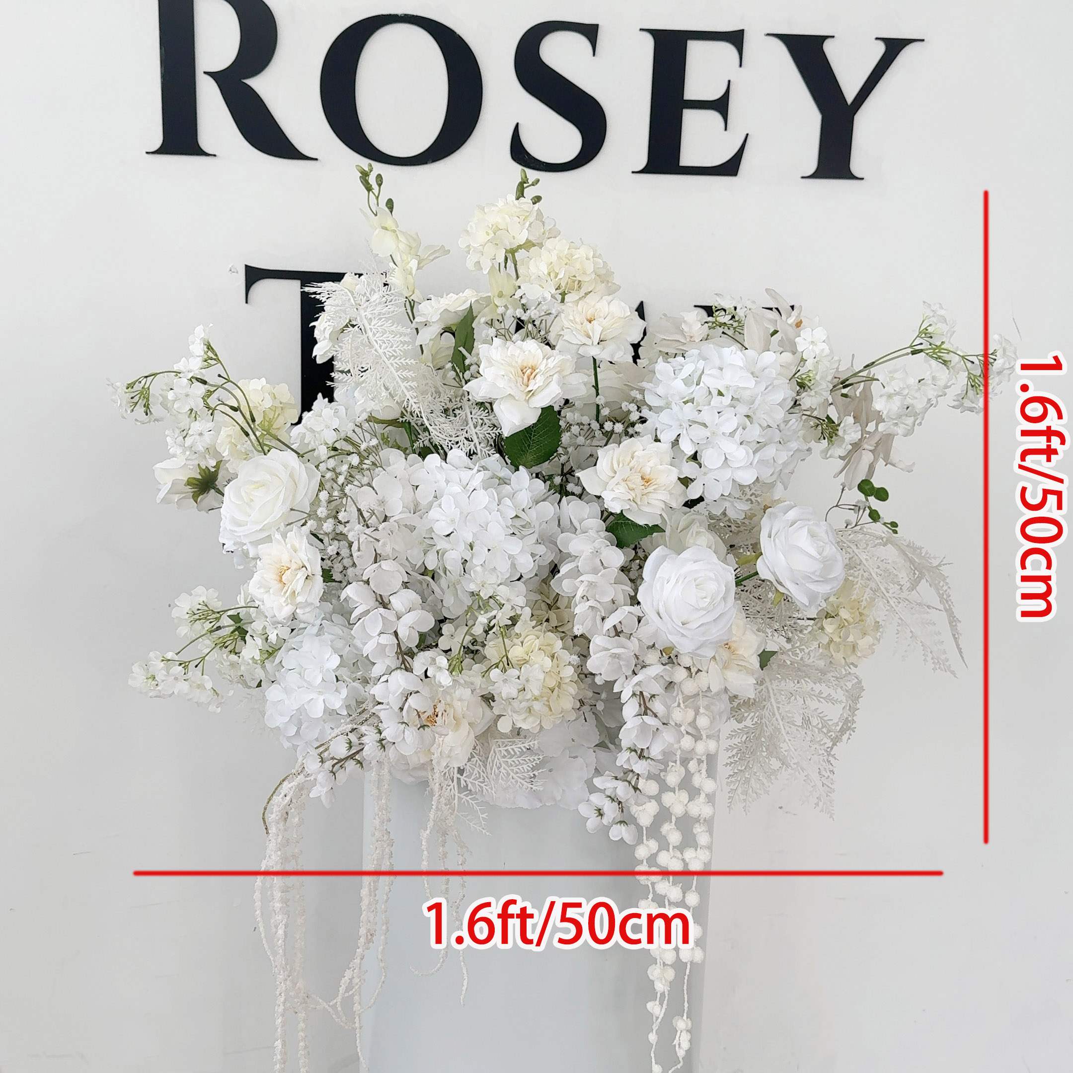 Roseytime Seraphae White&Cream Flower Set #RTS008