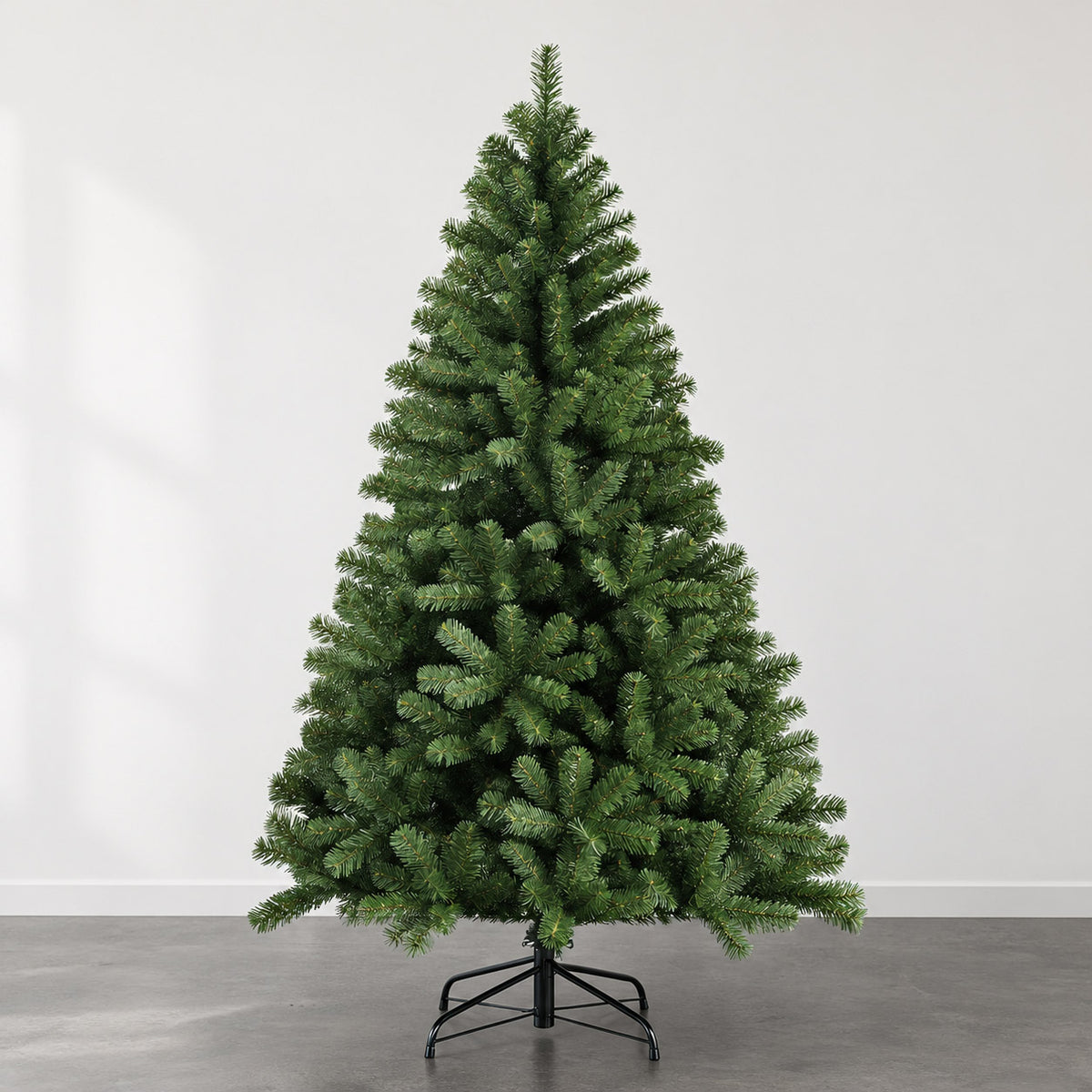 RoseyTime Extra Full & Dense Artificial Christmas Tree Realistic Flame-Retardant Holiday Tree