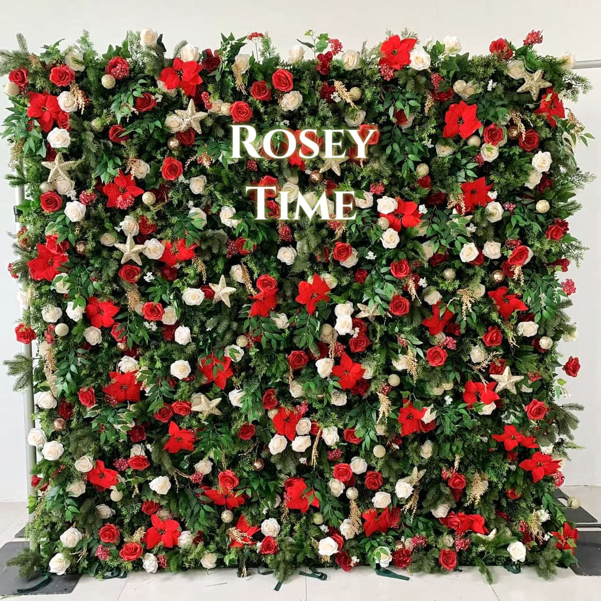 xmasflowerwall