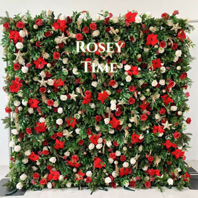 xmasflowerwall