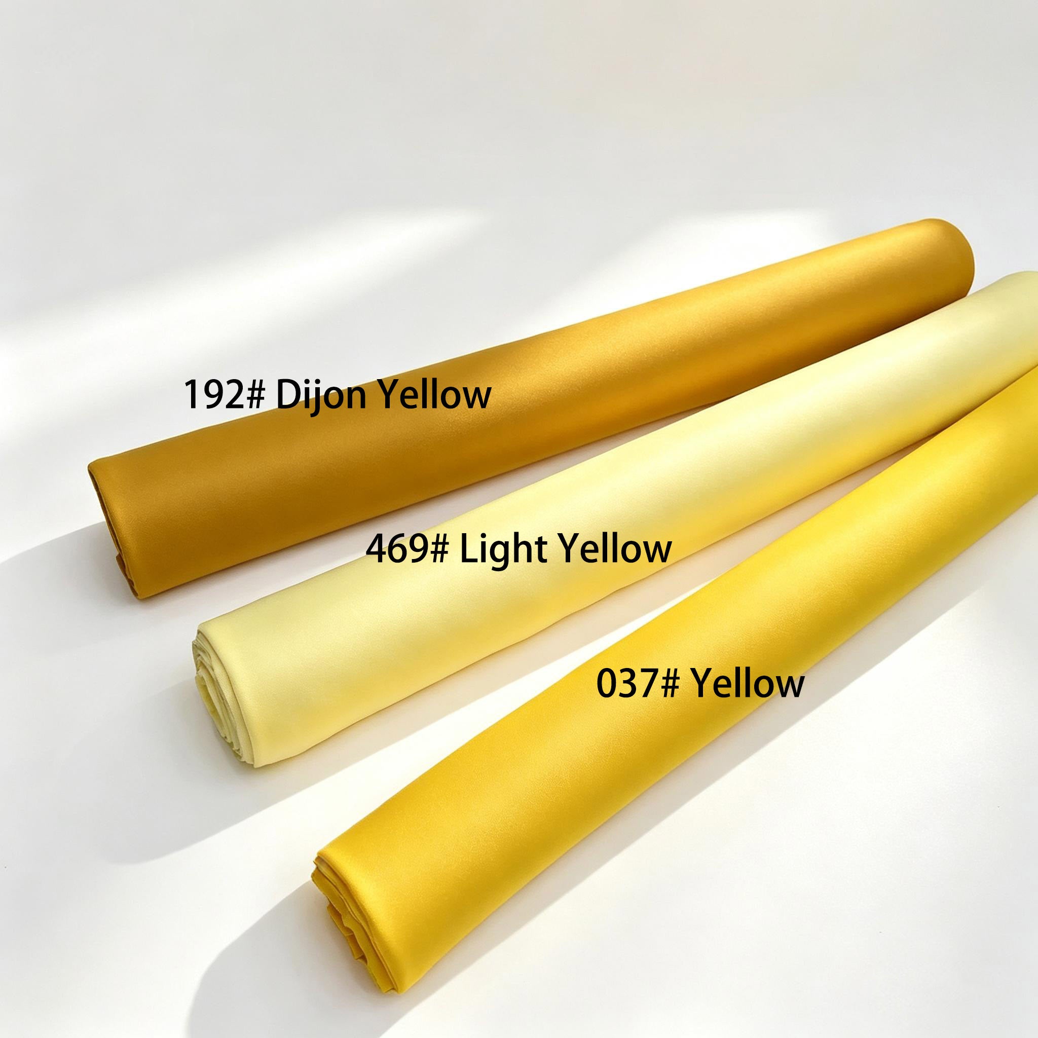 RoseyTime Yellow/Orange Colors Wavy/Wave Wedding Stretch Drapes Set 16pc